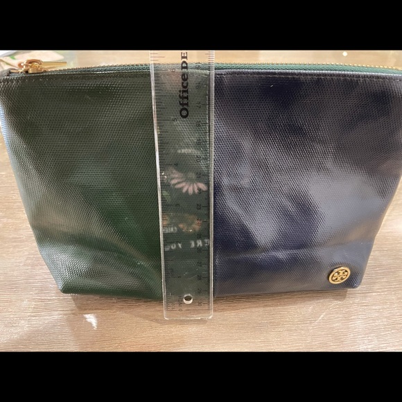 Tory Burch Slouchy Cosmetic Bag Case - Picture 9 of 10
